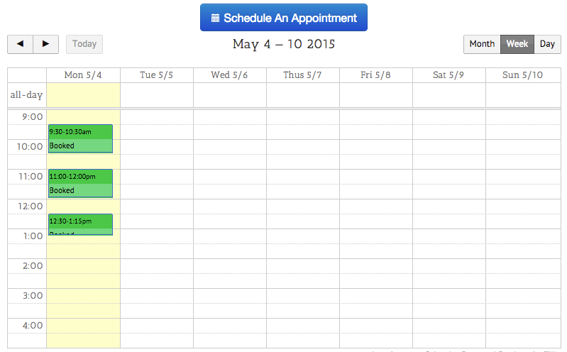 Online Real-time Booking
